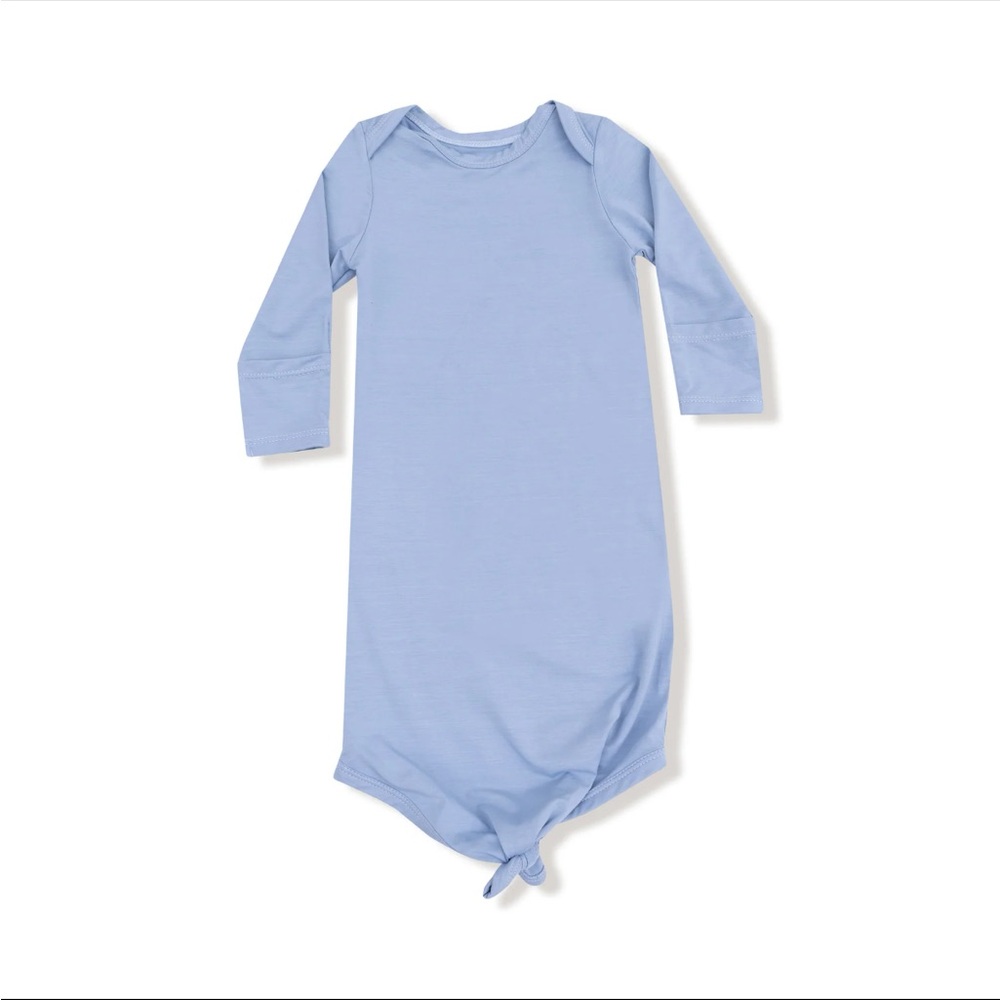 Angel Dear Viscose Bamboo Knotted Gown 0-3M NWT